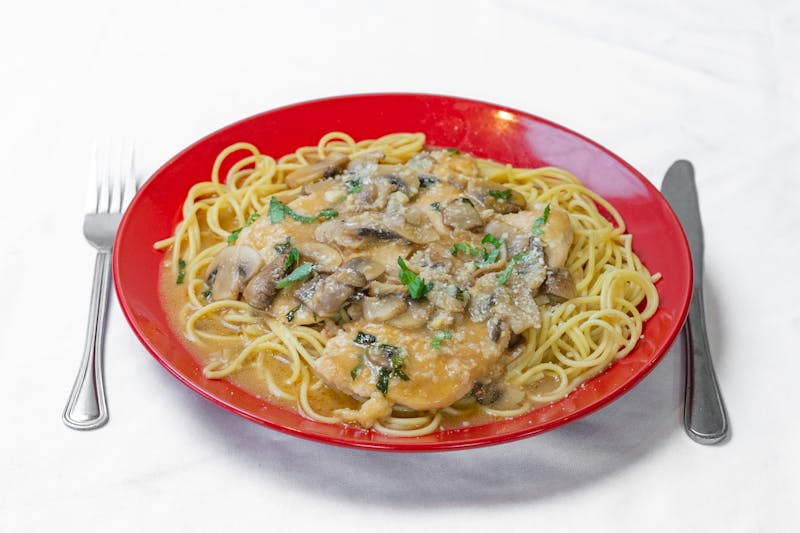 Chicken Marsala at Johnny Jr's Pizza
