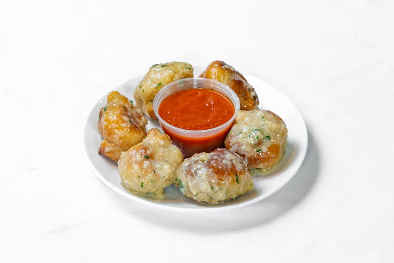 Garlic knots at Johnny Jr's Pizza