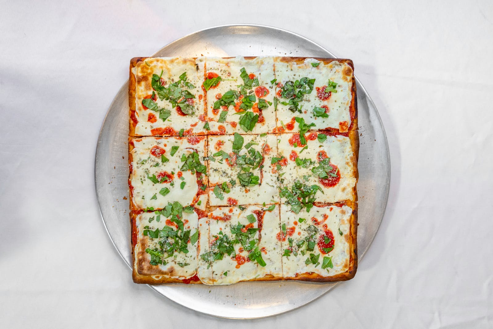 Grandma pizza at Johnny Jr's Pizza, Netcong New Jersey